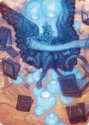 Sphinx of Forgotten Lore Art Card (33/54) (ASFDN-033)