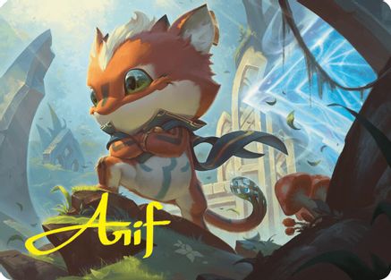 Loot, Exuberant Explorer Art Card (12/54) (Gold-Stamped Signature) (ASFDN-012)