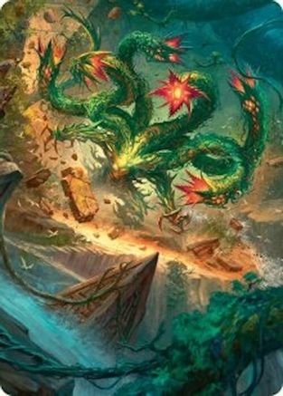Mossborn Hydra Art Card (42/54) (ASFDN-042)