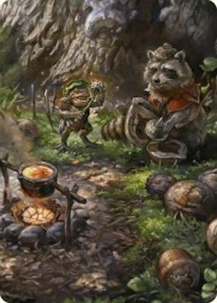 Sylvan Scavenging Art Card (46/54) (ASFDN-046)