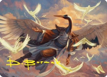 Kykar, Zephyr Awakener Art Card (16/54) (Gold-Stamped Signature) (ASFDN-016)