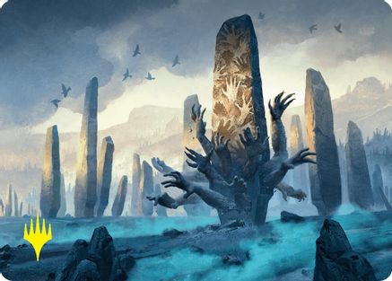 Soulstone Sanctuary Art Card (19/54) (Gold-Stamped Signature) (ASFDN-019)