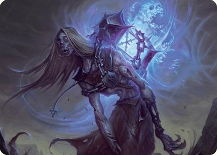 Soul-Shackled Zombie Art Card (9/54) (ASFDN-009)