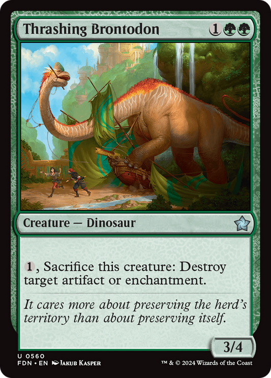 Thrashing Brontodon (FDN-560)