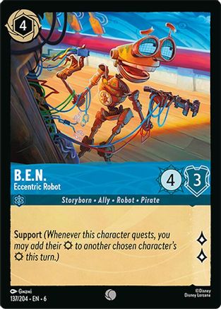 B.E.N. - Eccentric Robot (6-137) (Cold Foil)
