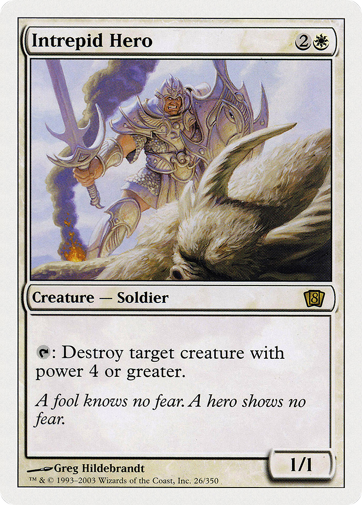 Intrepid Hero (8ED-026)
