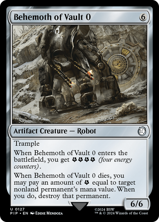 Behemoth of Vault 0 (PIP-127) (Foil)