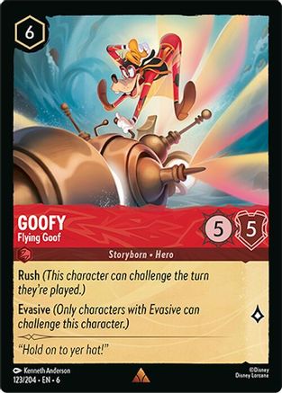 Goofy - Flying Goof (6-123)