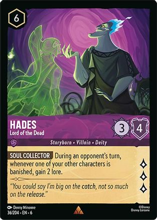 Hades - Lord of the Dead (6-036) (Cold Foil)