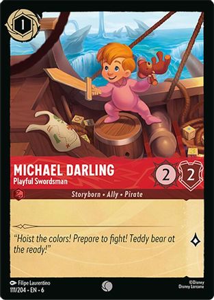 Michael Darling - Playful Swordsman (6-111) (Cold Foil)