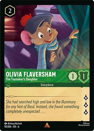 Olivia Flaversham - The Toymaker's Daughter (6-092) (Cold Foil)