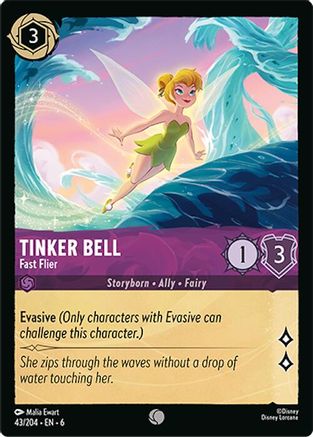 Tinker Bell - Fast Flier (6-043) (Cold Foil)