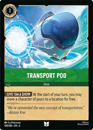 Transport Pod (6-100) (Cold Foil)