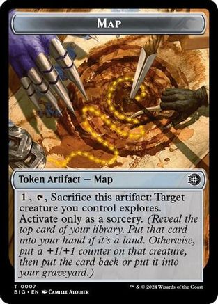 Map // Plot Double-Sided Token (BIG-7 // 20)