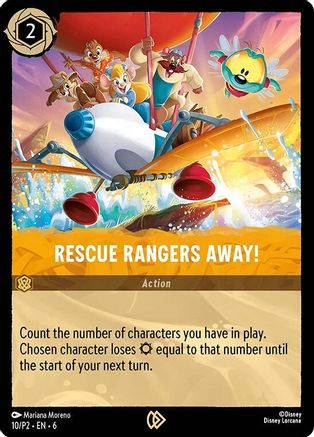 Rescue Rangers Away! (DLPC-010) (Cold Foil)