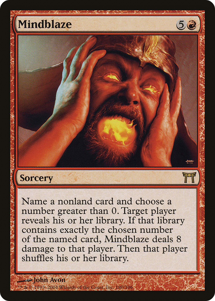 Mindblaze (CHK-180) (Foil)