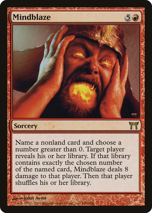 Mindblaze (CHK-180) (Foil)