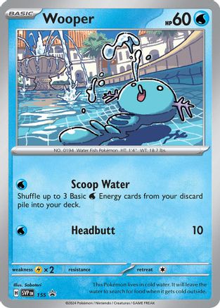 Wooper (SVP-155) (Holofoil)