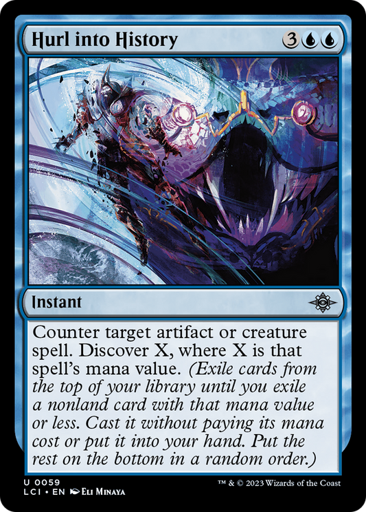Hurl into History (LCI-059) (Foil)
