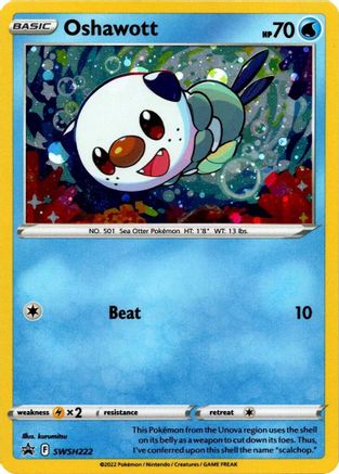 Oshawott (SWSD-SWSH222) (Holofoil)