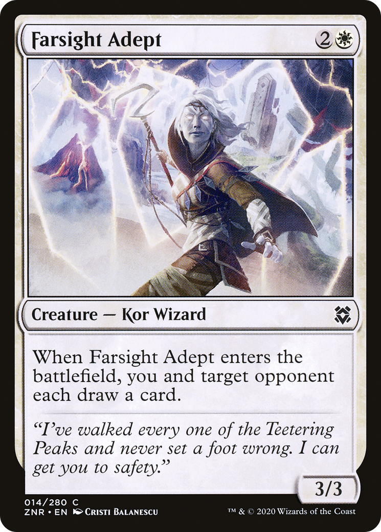Farsight Adept (ZNR-014) (Foil)