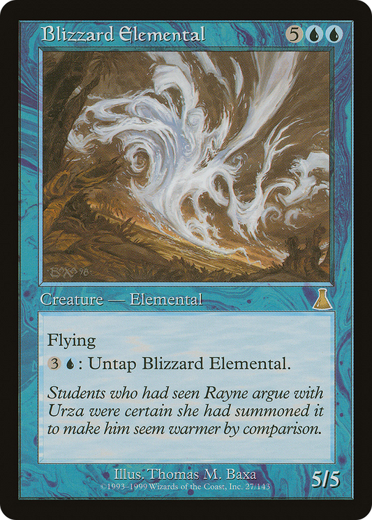 Blizzard Elemental (UDS-027)
