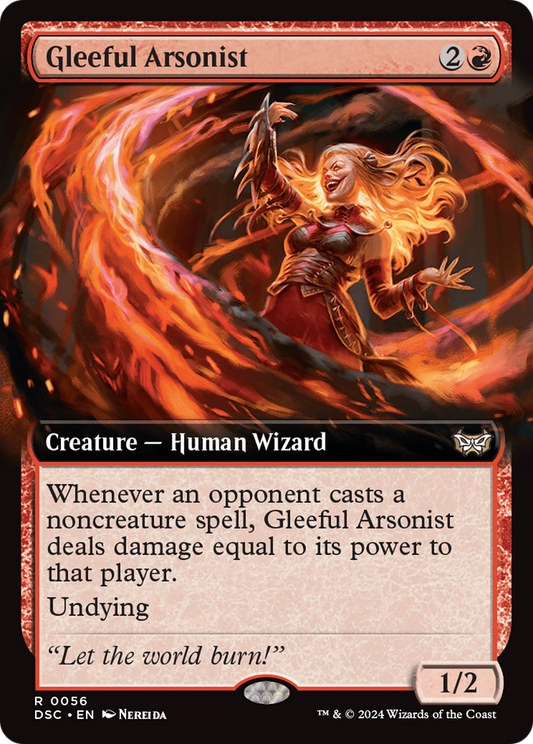 Gleeful Arsonist (DSC-056) (Extended Art)