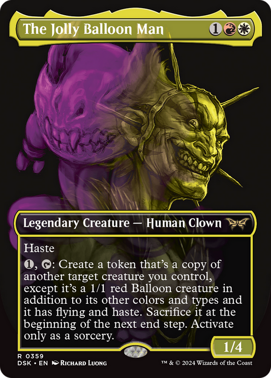 The Jolly Balloon Man (DSK-359) (Borderless) (Foil)