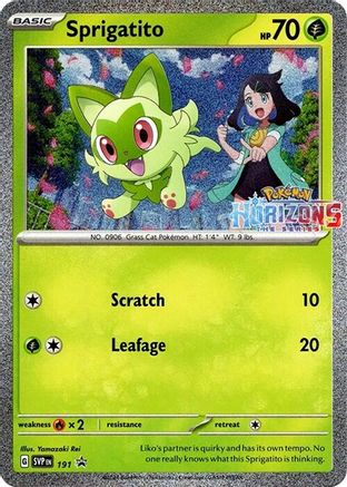 Sprigatito (SVP-191) (Holofoil)