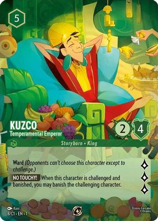 Kuzco - Temperamental Emperor (DLPC-008) (Holofoil)