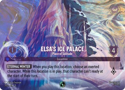 Elsa's Ice Palace - Place of Solitude (DLPC-007) (Holofoil)