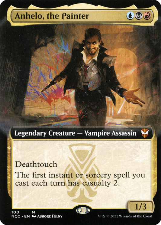 Anhelo, the Painter (NCC-100) (Extended Art) (Foil)