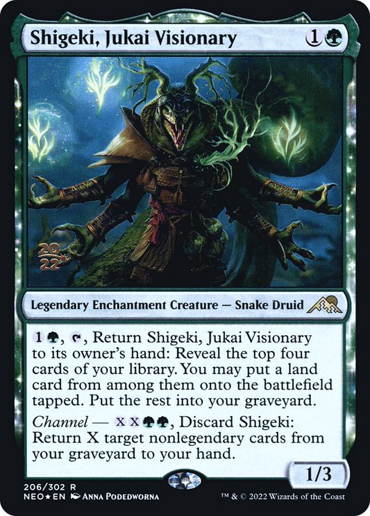 Shigeki, Jukai Visionary (PRE-206S) (Foil)