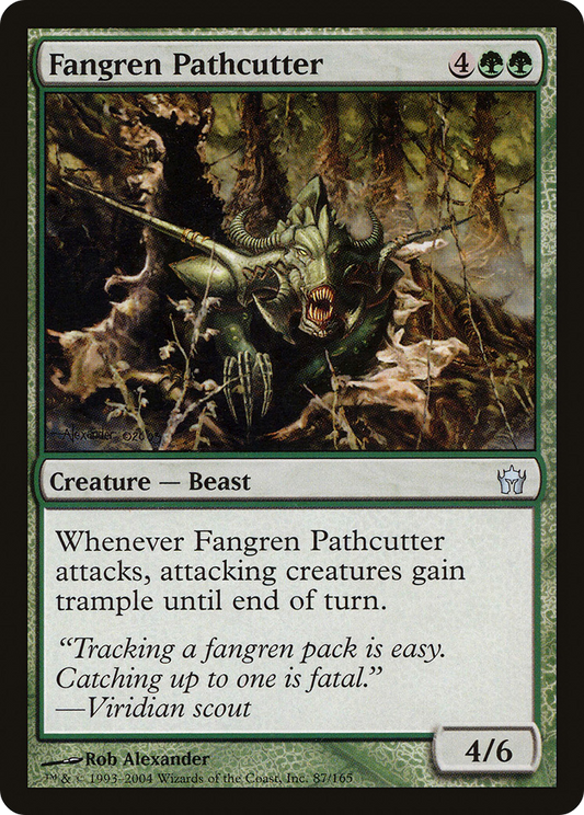 Fangren Pathcutter (5DN-087) (Foil)