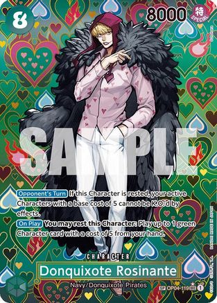 Donquixote Rosinante (SP) (OP04-119) (Foil)