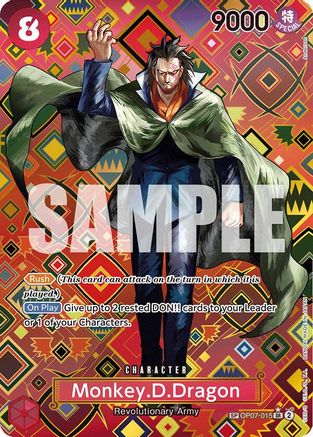 Monkey.D.Dragon (SP) (OP07-015) (Foil)