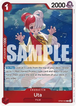 Uta (OP09-002) (Foil)