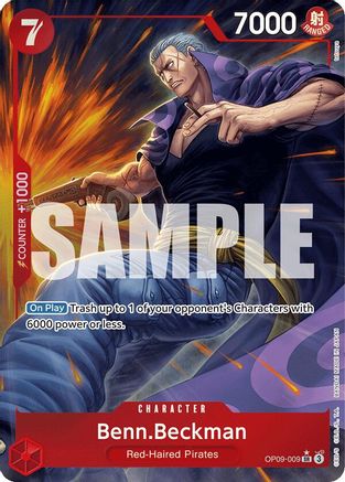 Benn.Beckman (Parallel) (OP09-009) (Foil)