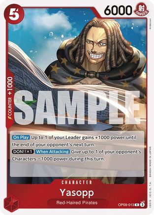 Yasopp (OP09-013) (Foil)