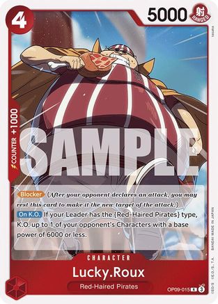 Lucky.Roux (OP09-015) (Foil)
