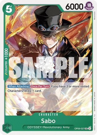 Sabo (027) (OP09-027)