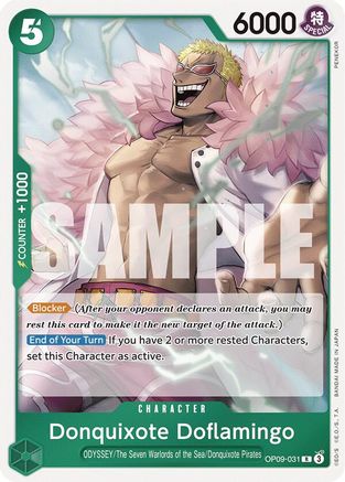 Donquixote Doflamingo (OP09-031) (Foil)