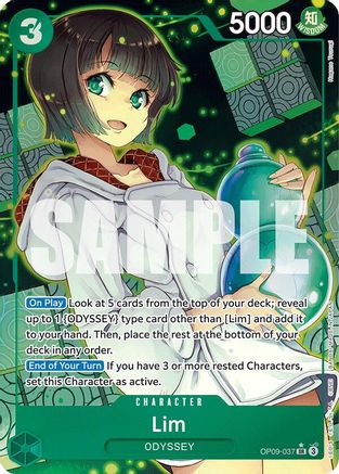 Lim (037) (Parallel) (OP09-037) (Foil)