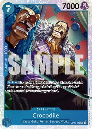 Crocodile (046) (OP09-046) (Foil)