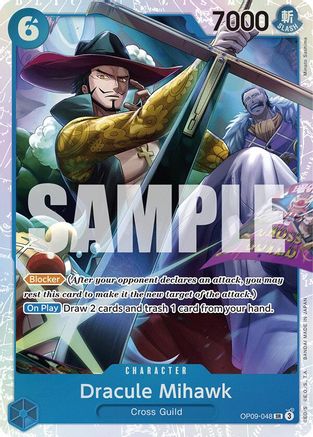 Dracule Mihawk (OP09-048) (Foil)