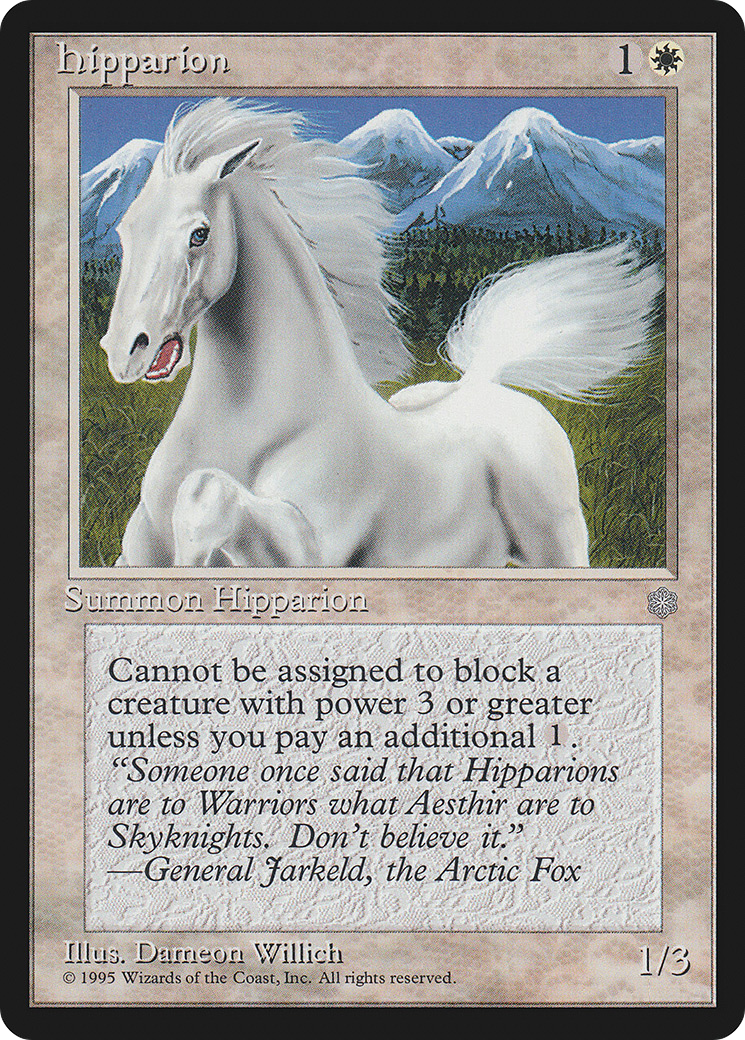 Hipparion (ICE-031)