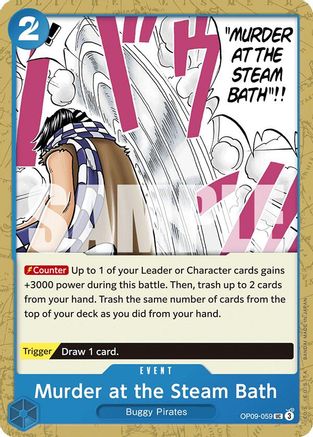 Murder at the Steam Bath (OP09-059)