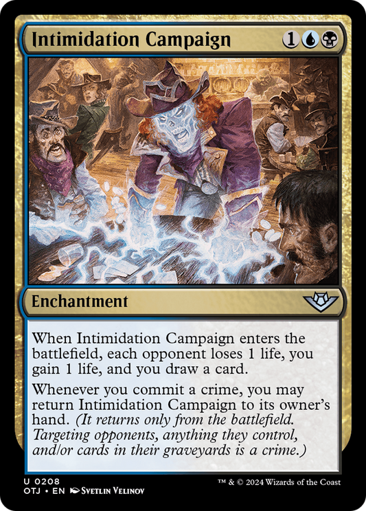 Intimidation Campaign (OTJ-208) (Foil)