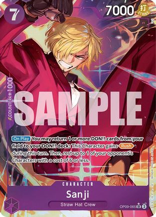 Sanji (065) (Parallel) (OP09-065) (Foil)