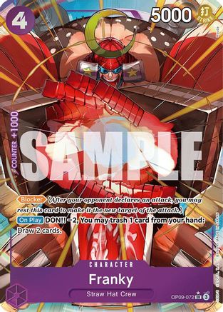 Franky (Parallel) (OP09-072) (Foil)